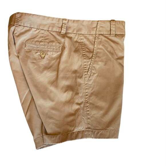 J.CREW Broken In Chino Classic Twill Shorts Sz 2 (32x7") Camel Tan 29X - Picture 2 of 7
